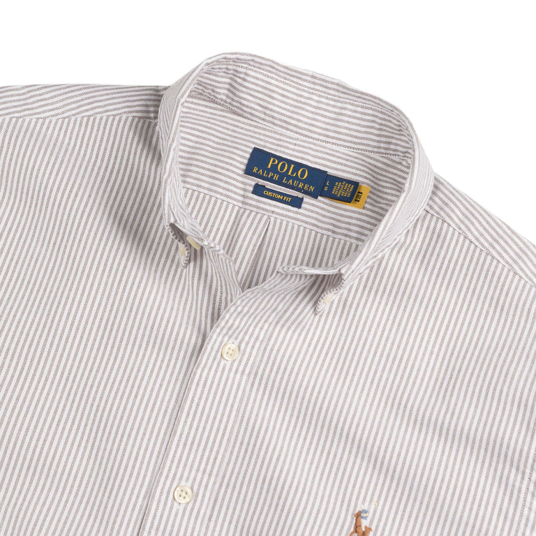 Polo Ralph Lauren Custom Fit Striped Oxford Shirt