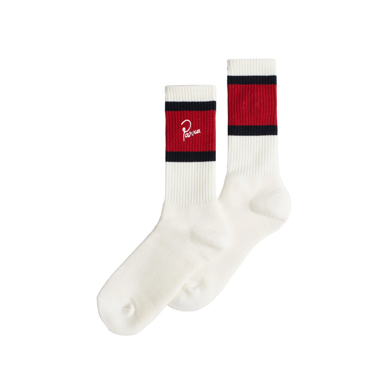 By Parra Signature Striped Crew Socks
