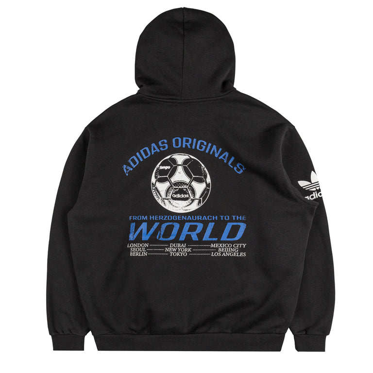 Adidas Graphic *Sports Club* Hoodie - XL / Black