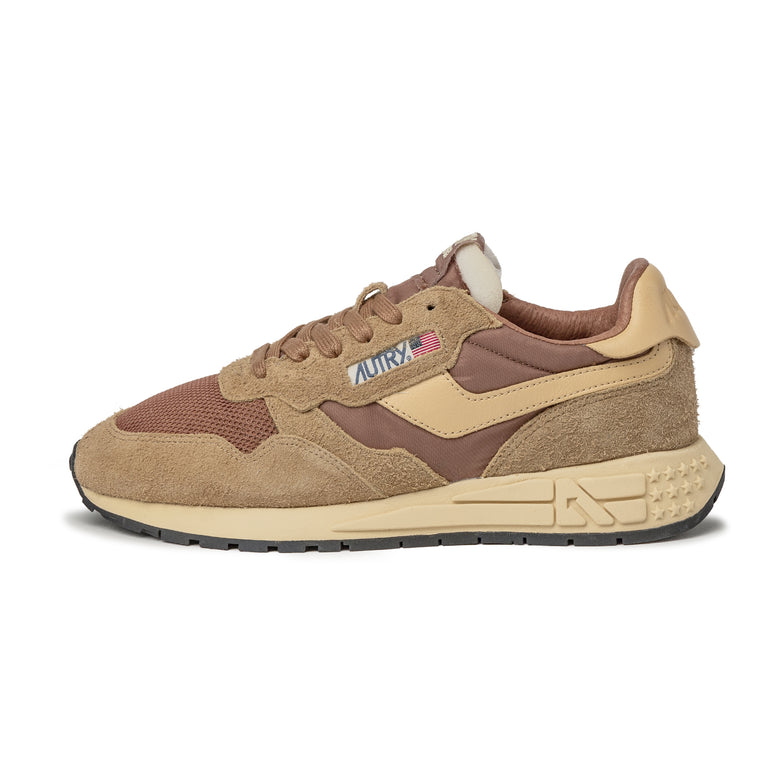 Autry Reelwind Low *Suede / Net* - 42 / Hide / Chipmunk
