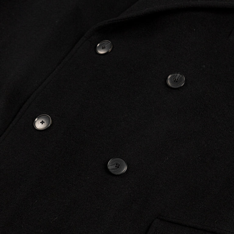 mfpen Conference Coat (Black Recycled Wool)