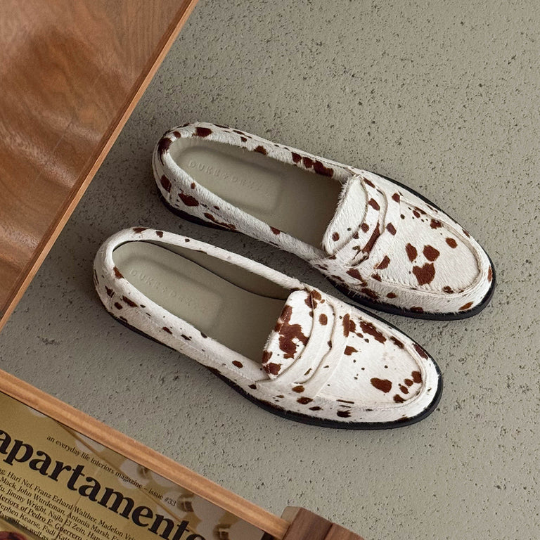 Duke + Dexter Wilde Pony Loafer onfeet