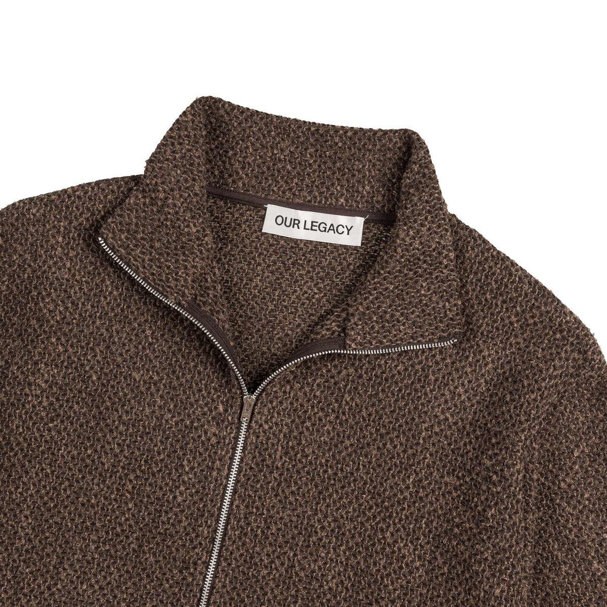 ジャケット・アウター ourlegacy shurunken full zip polo 44 Our Legacy - Shrunken Fullzip Polo Prenzlauer Houndstooth