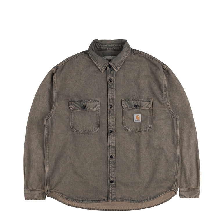 Carhartt WIP Tigan Shirt Jac - XXL / Blue / Leather