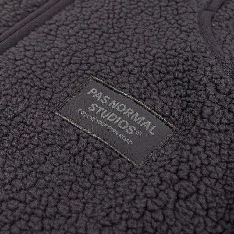 Pas Normal Studios Off-Race Pile Fleece Jacket (Steel)