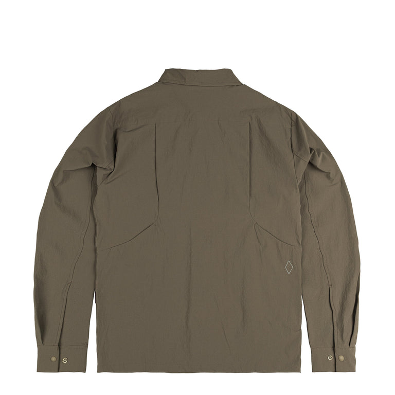 Pas Normal Studios Off-Race Tech Overshirt (Ash Brown)
