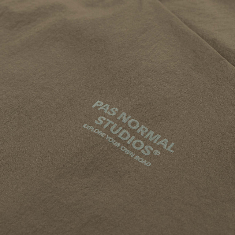 Pas Normal Studios Off-Race Tech Overshirt (Ash Brown)