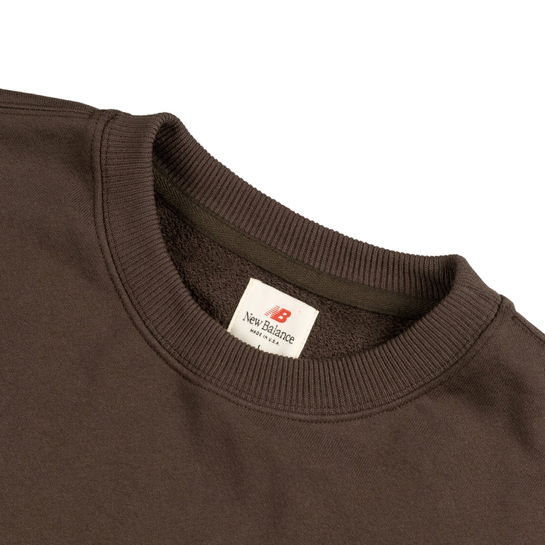 New Balance Made in USA Core Crewneck Sweatshirt (Rich Earth)