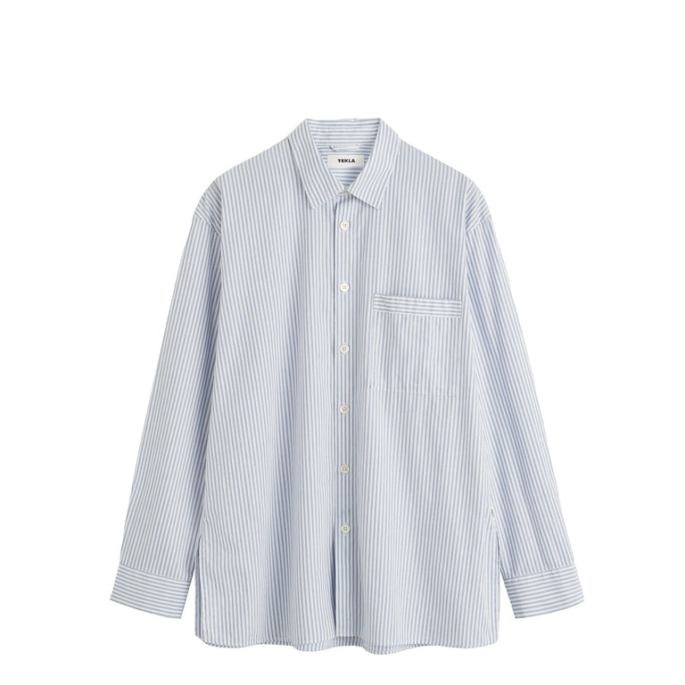 Tekla Pyjamas Shirt - M / Orchid Stripes