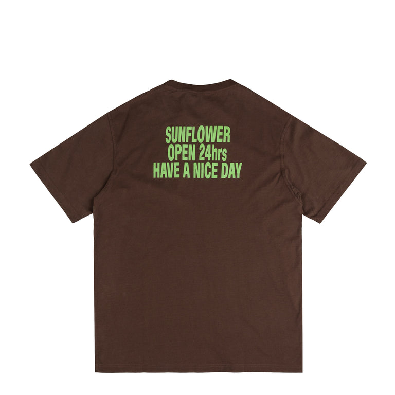 Sunflower Easy Hours Tee - XL / Brown