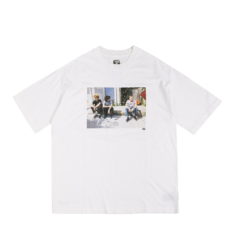 Vans Skate Atiba Haze Curb Crew T-Shirt - XXL / White
