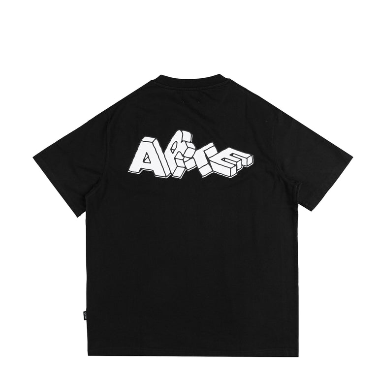 Arte Antwerp Blocks Print T-Shirt - XXL / Black