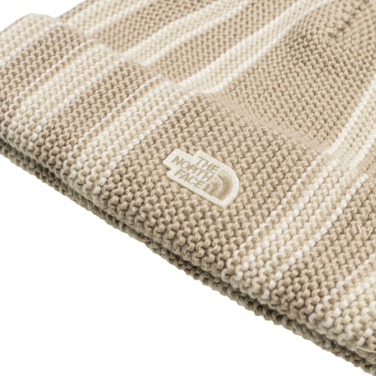 The North Face Urban Explore Beanie (Flax / Linen / Vintage White)