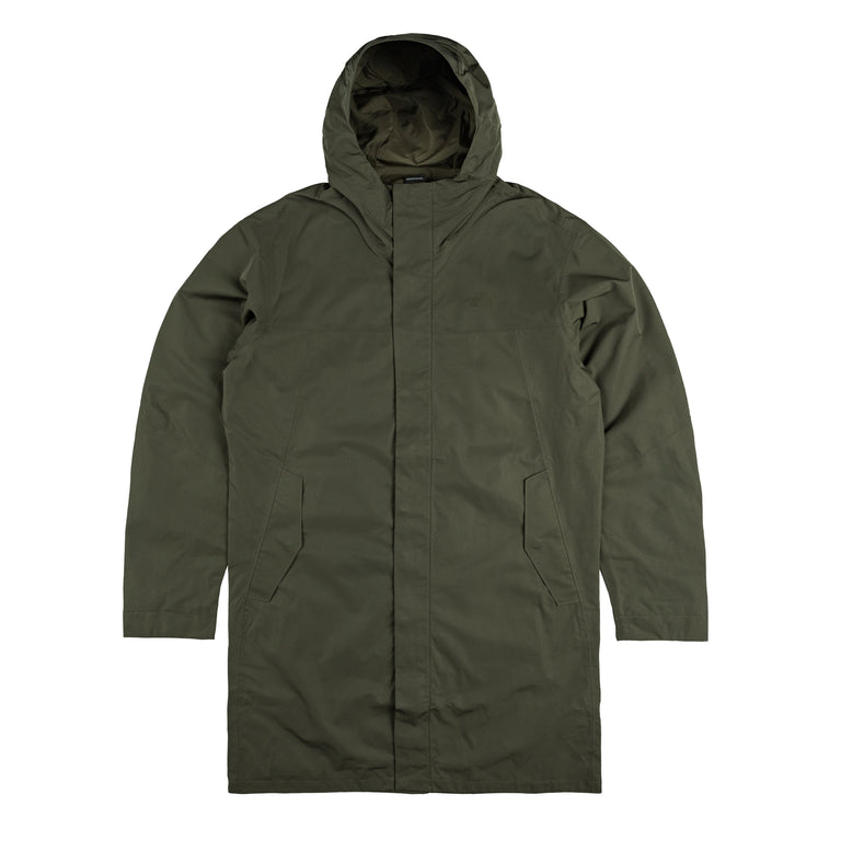 The North Face Nukabira Rain Shell Parka - XL / New Taupe Green
