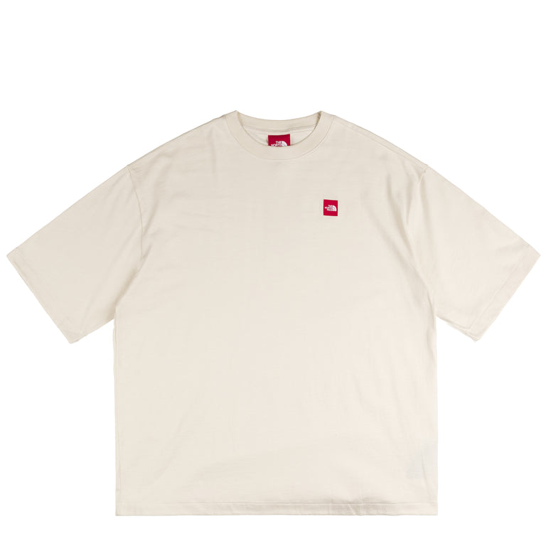 The North Face Red Box Short Sleeve Tee (White Dune)