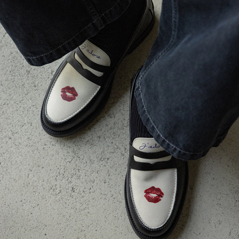 Duke + Dexter Wilde Penny Loafer W onfeet