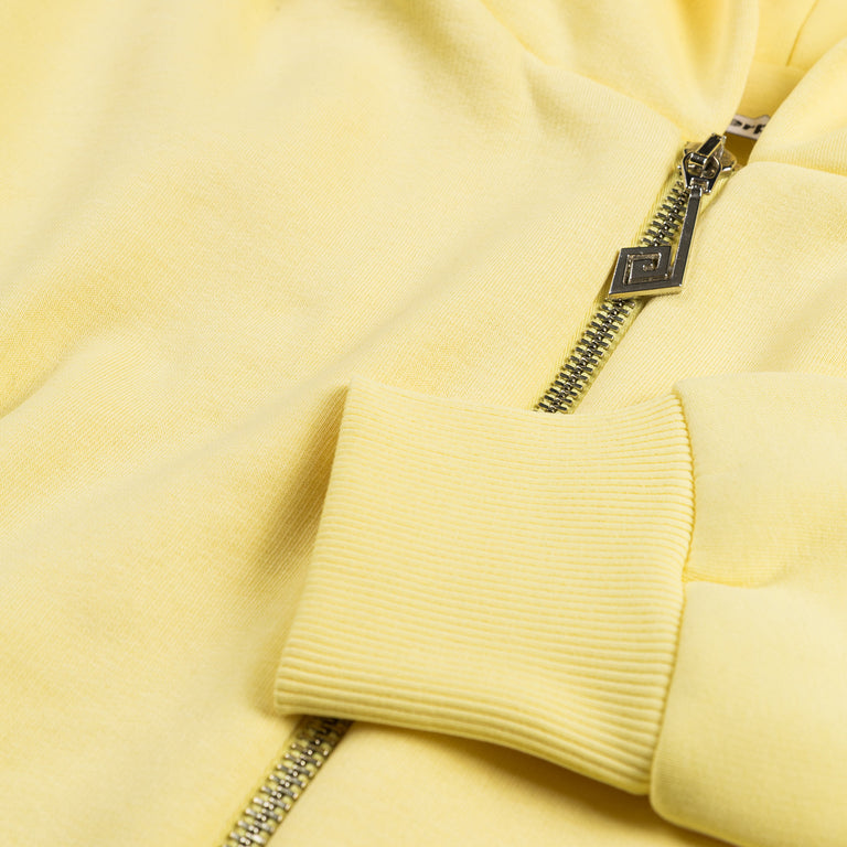 Perplex Two-Way Zip Hoodie (Butter)