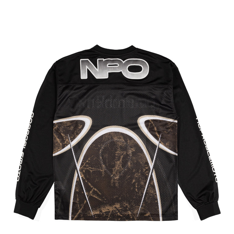 No Problemo Alien Longsleeve Moto Shirt (Black)