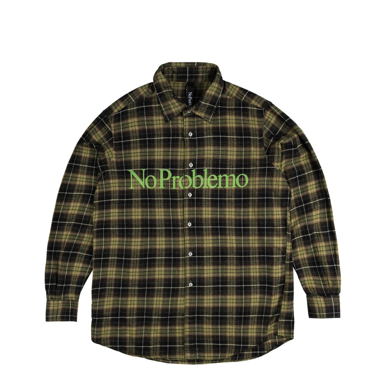 No Problemo Plaid Shirt - XXL / Green