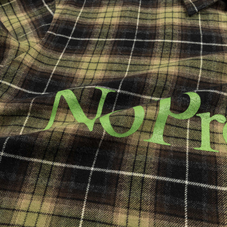 No Problemo Plaid Shirt (Green)