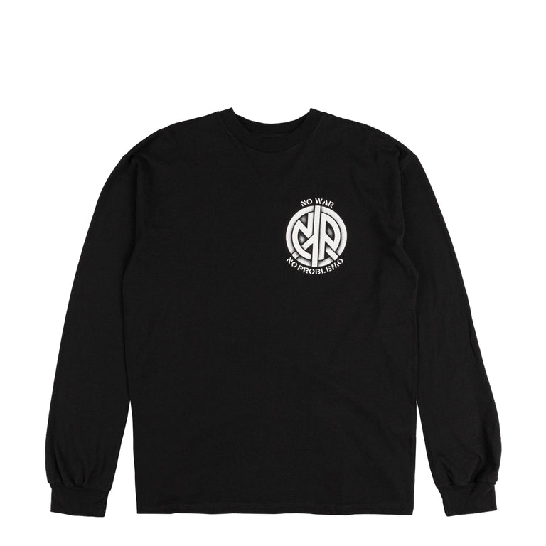 No Problemo No War Longsleeve Tee (Black)