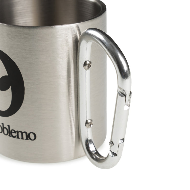 No Problemo Carabiner Mug (Silver)