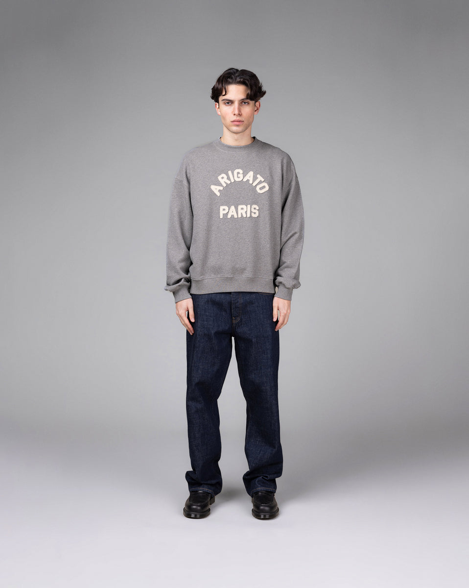 【関税込み】Axel Arigato グレー 'Paris' スウェットシャツ Axel Arigato Paris スウェットシャツ | グレー | FARFETCH JP