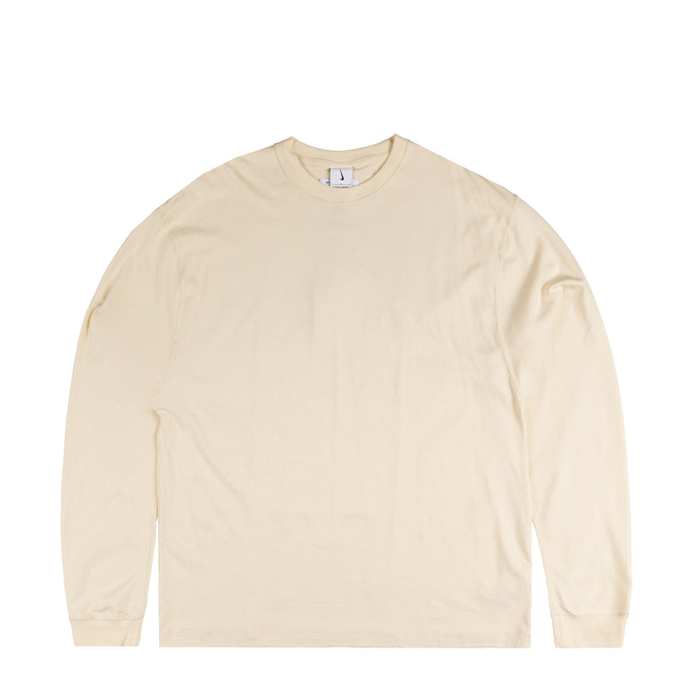 Nike Wool Classic Fleece Longsleeve Tee - XXL / Pure