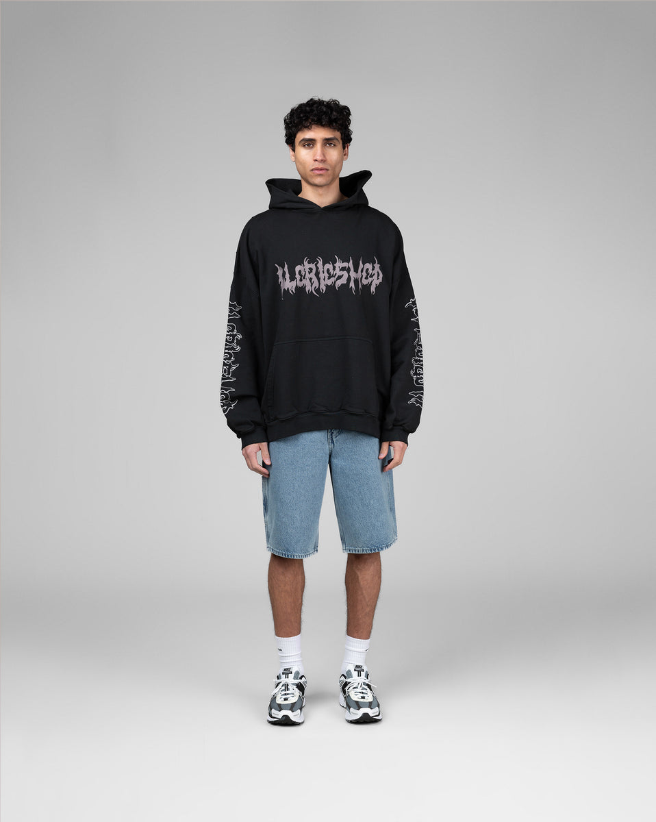 【関税込み】032c ブラック Faithless オーバーサイズ フーディ 032c 'Faithless' Oversized Hoodie | Apparel » Buy online now!
