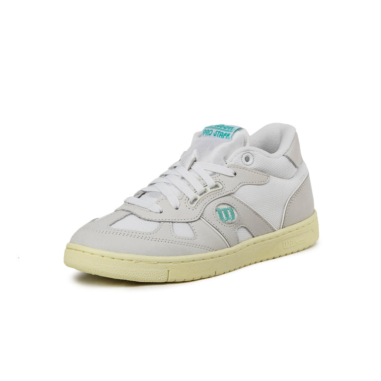 Wilson Pro Staff Mid - 45 1/3 / White / Turquoise / Tender Yellow - 2