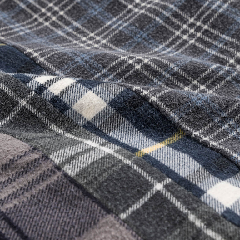 Needles *Rebuild By* Flannel Shirt Ribbon Wide (D)