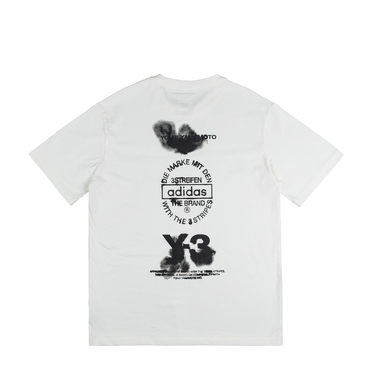 ★adidas★Y-3 PREMIUM SHORT SLEEVE TEE 半袖Tシャツ★追跡可 adidas Y-3 Fitted Short Sleeve Tee - Black | Free Shipping