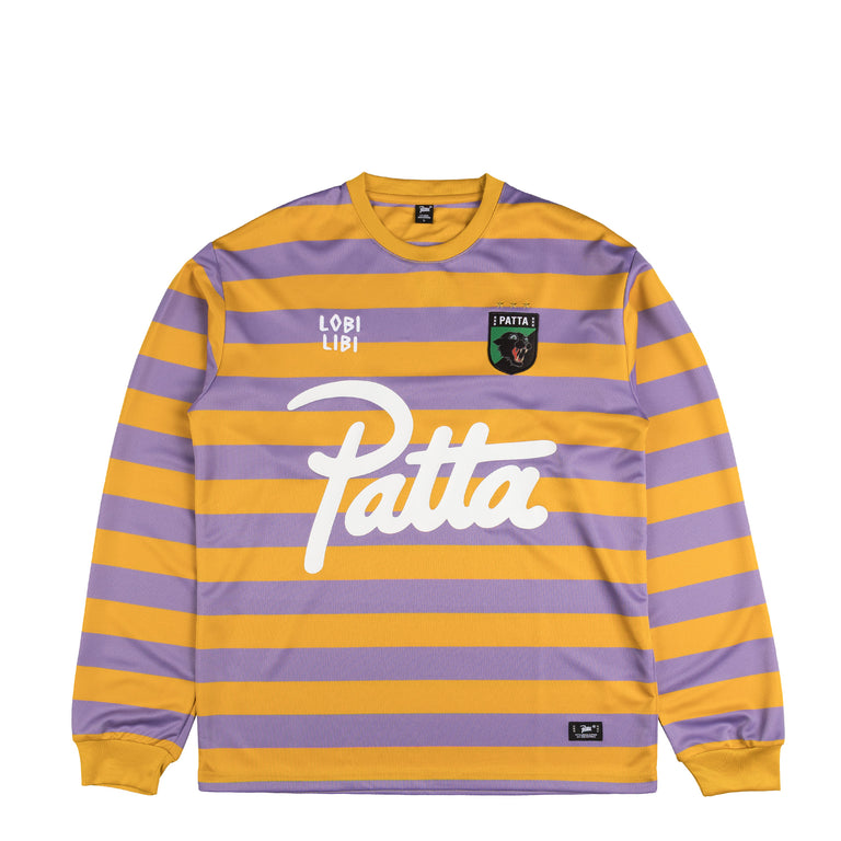 Patta Striped Longsleeve Football Jersey
