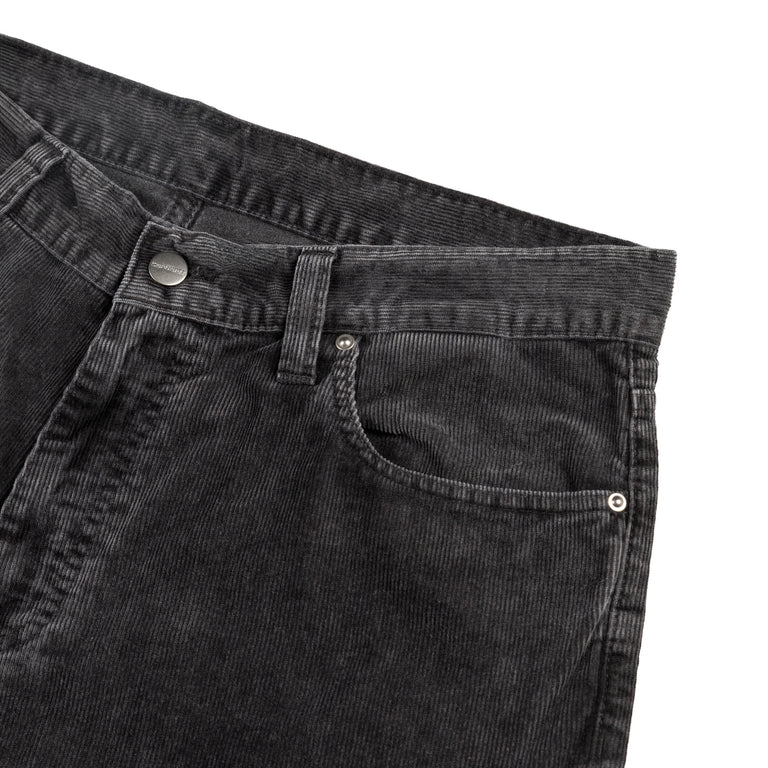 Carhartt WIP Aaron Pant - 34 / Black / Dusky Light Wash - 2

