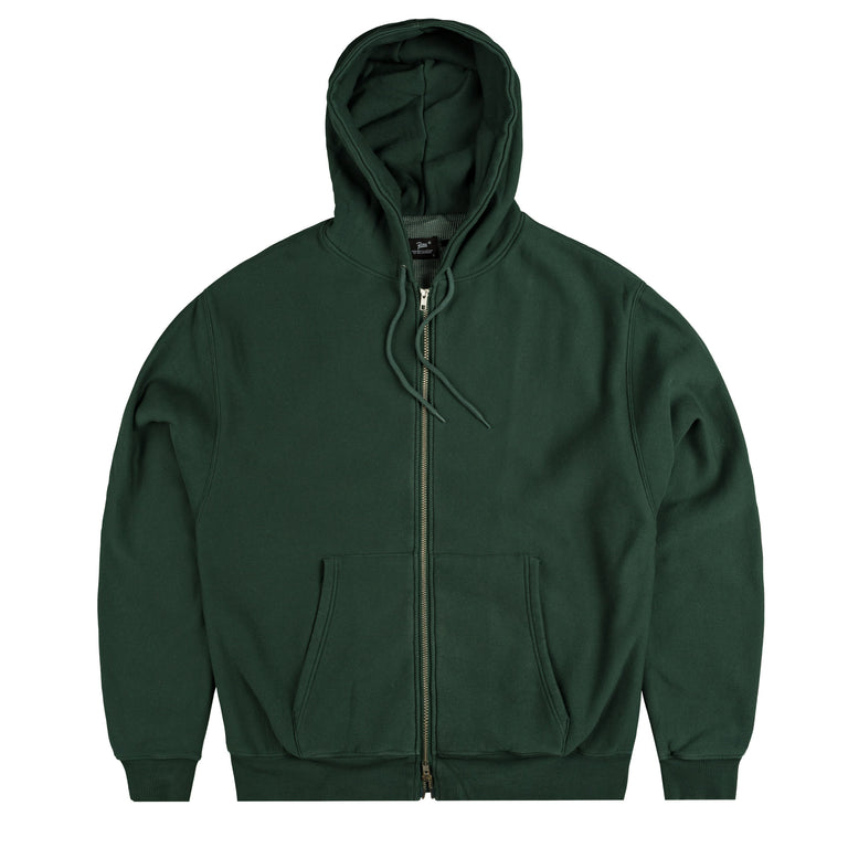 Patta Classic Zip Up Hooded Sweater (Bistro Green)