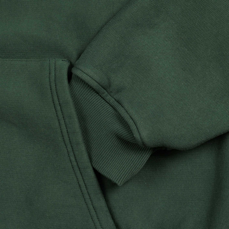 Patta Classic Zip Up Hooded Sweater (Bistro Green)