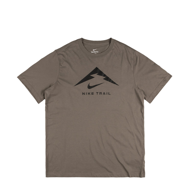 Nike Trail Running T-Shirt - XL / Cave Stone / Black