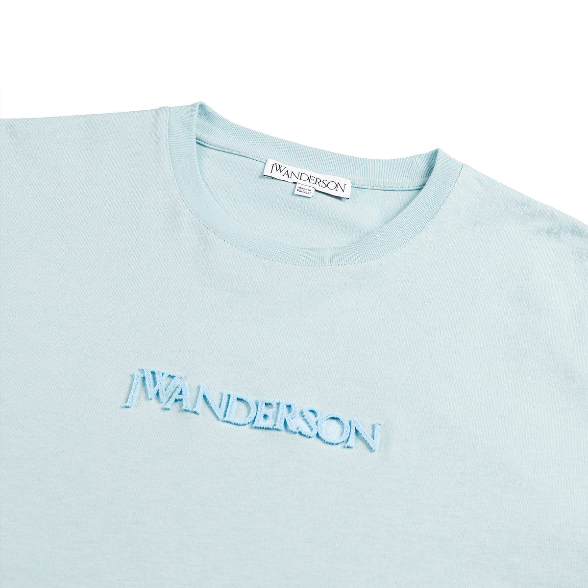 Tシャツ・カットソー J W ANDERSON Three-dimensional logo t-shirt JW Anderson 3D Logo Embroidery T-Shirt | Apparel » Buy