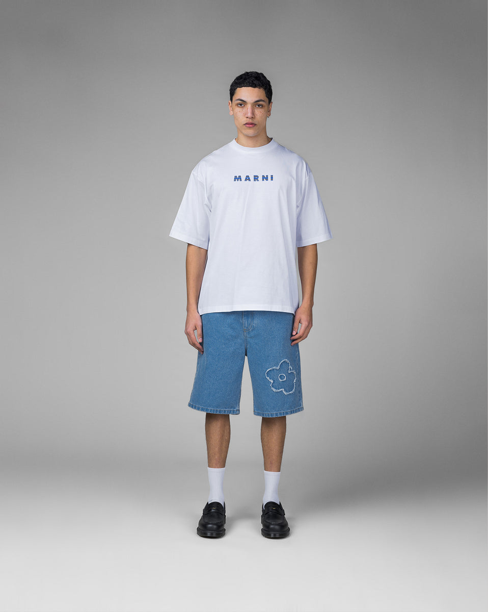 Tシャツ・カットソー MARNI SS25 T-SHIRT (HUMU0223HP USCX51 SLW01) MARNI SS25 T-SHIRT (HUMU0223HP USCX51 SLW01) (MARNI/Tシャツ