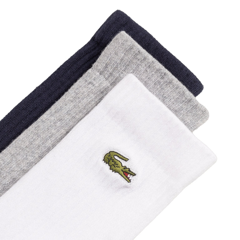 Lacoste High Cut Socks 3-Pack