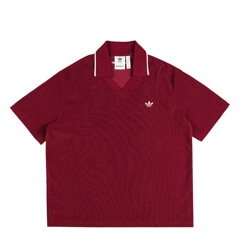 Adidas x Wales Bonner Terry Polo - XXL / Collegiate Burgundy