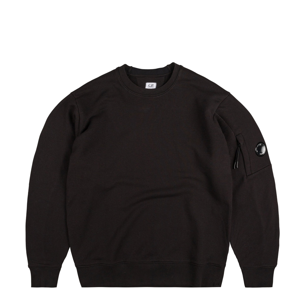 スウェット C.P Company Diagonal raised crewneck C.P. Company Diagonal Raised Fleece Crew Neck Lens Sweatshirt