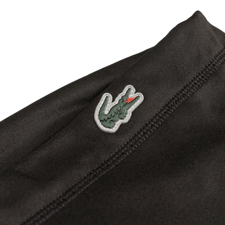 Lacoste Sport Reflective Crocodile Neck Warmer (Black)