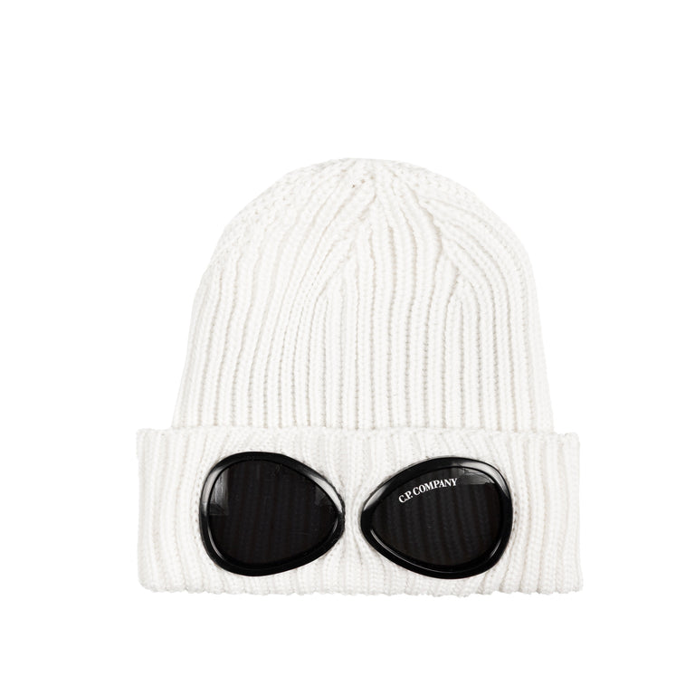 C.P. Company Extra Fine Merino Wool Knit Goggle Beanie