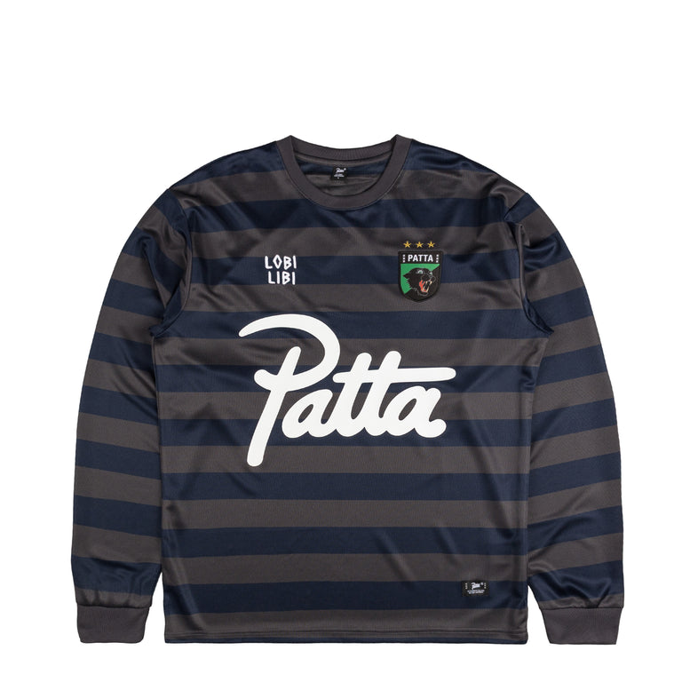 Patta Striped Longsleeve Football Jersey