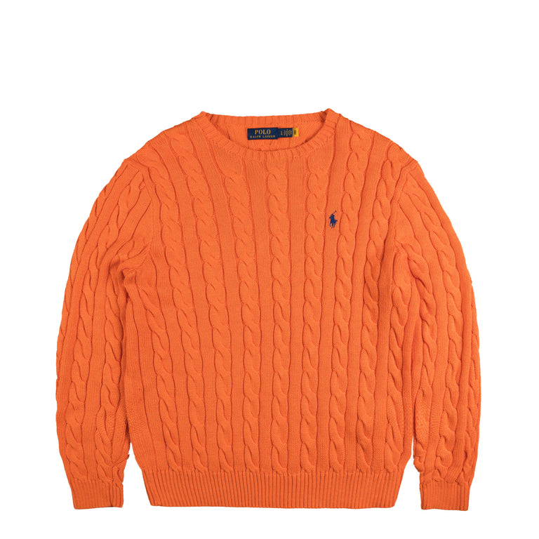 Polo Ralph Lauren Cable-Knit Cotton Jumper - XXL / Spring Melon