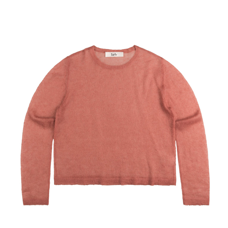 Sefr Les Sweater - S / Rose Sheer Mohair