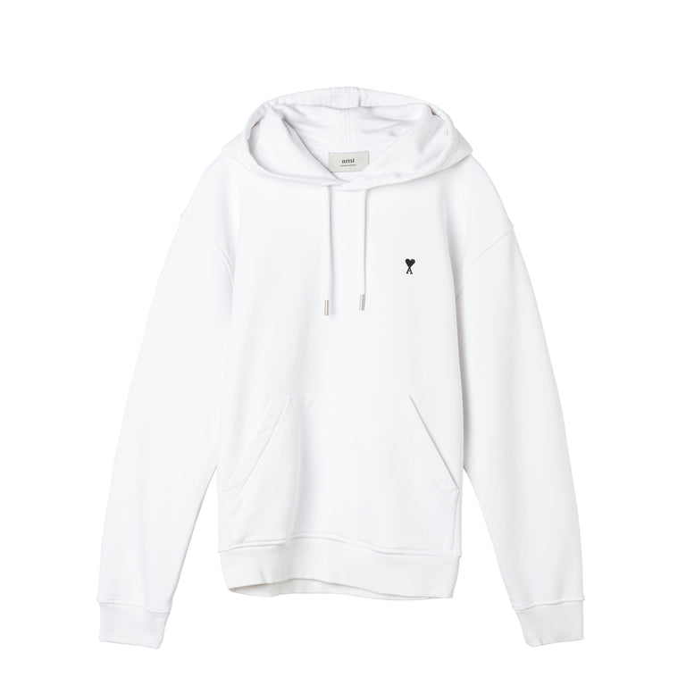 AMI Paris Ami De Coeur Hoodie - XXL / White