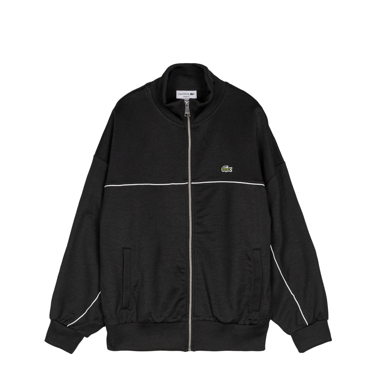 Lacoste Trim Accent Zipped Sweatshirt | Apparel » Buy online now!