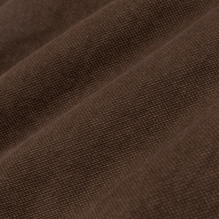 Sky High Farm Universe Flannel Lined Canvas Double Knee Pants Woven (Brown)